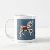 Carousel Horse von Henry Murphy Coffee Tasse (Links)