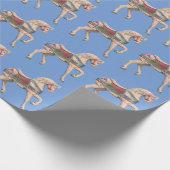 Carousel Horse von Henry Murphy Geschenkpapier (Ecke)