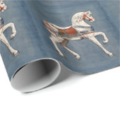 Carousel Horse von Henry Murphy Geschenkpapier (Rolleneckpunkt)