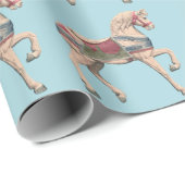 Carousel Horse von Henry Murphy Geschenkpapier (Rolleneckpunkt)