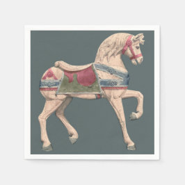Carousel Horse von Henry Murphy Serviette