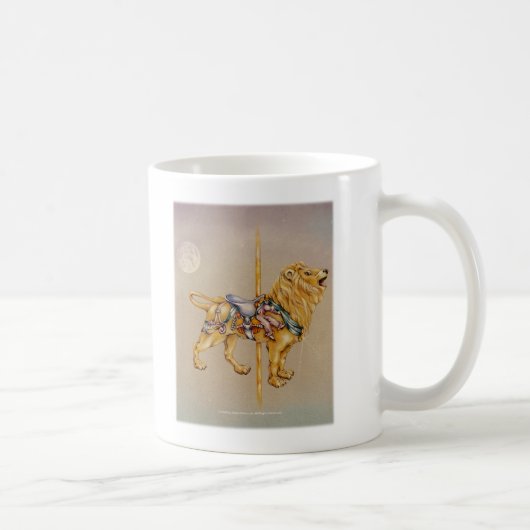 Carousel Lion Cup Kaffeetasse (Rechts)