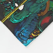 Carousel Magic - Merry-go-Round Fleecedecke (Ecke)