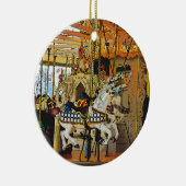 Carousel Magic - Merry-go-Round Keramik Ornament (Rechts)