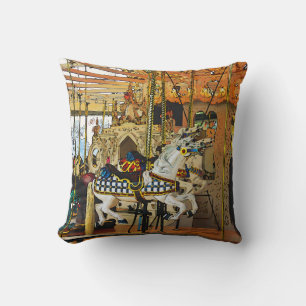 Carousel Magic - Merry-go-Round Kissen