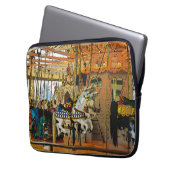 Carousel Magic - Merry-go-Round Laptopschutzhülle (Vorderseite Links)