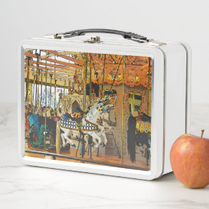 Carousel Magic - Merry-go-Round Metall Brotdose