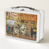 Carousel Magic - Merry-go-Round Metall Brotdose (Vorderseite)