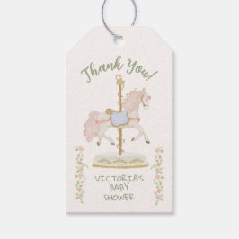 Carousel Merry-go-round Geschenkanhänger