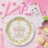 Carousel Merry-go-round-Party Pappteller (Party)