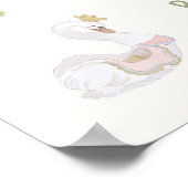 Carousel Merry-go-round Welcome Sign Poster (Ecke)