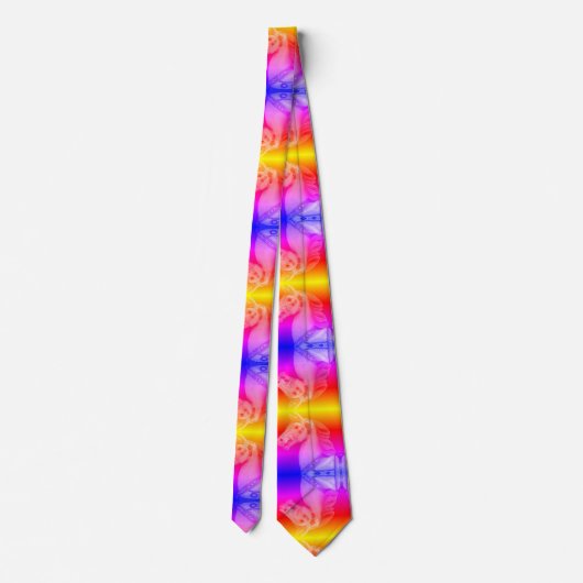 Carousel Pferses Neck Tie Krawatte (Rückseite)