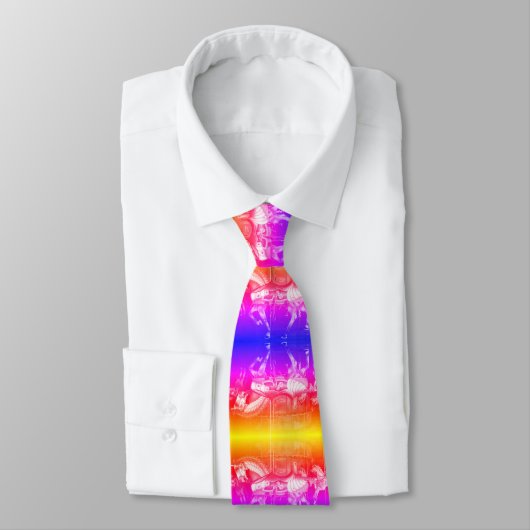 Carousel Pferses Neck Tie Krawatte (Gebunden)