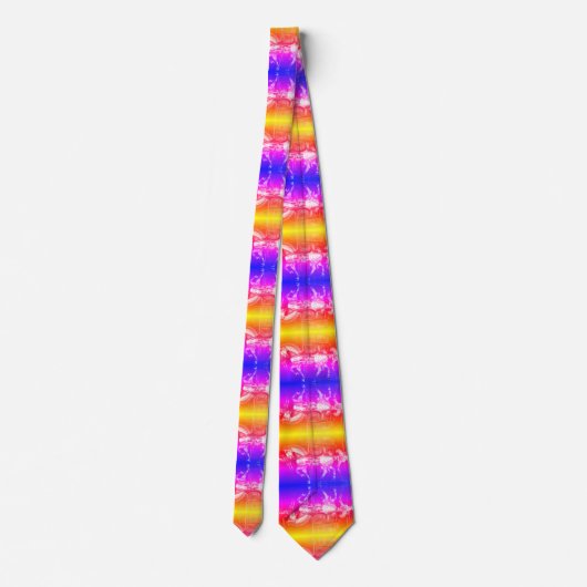 Carousel Pferses Neck Tie Krawatte (Rückseite)