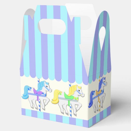 Carousel Ponies Geschenkschachtel (Geöffnet)