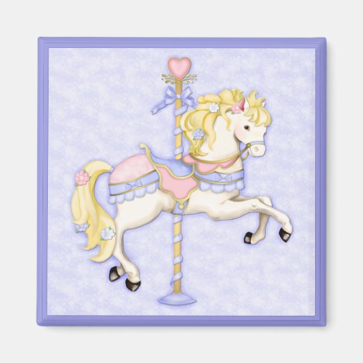 Carousel Pony Magnet (Vorne)