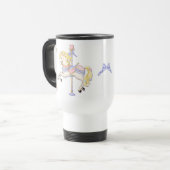 Carousel Pony Reisebecher (Vorderseite Links)