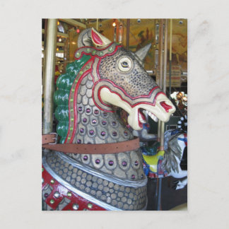 Carousel Postcard Postkarte