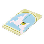 Carousel Rabbit von June Erica Vess Magnet (Linke Seite)