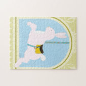 Carousel Rabbit von June Erica Vess Puzzle (Horizontal)