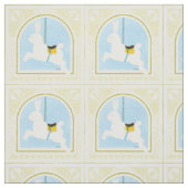 Carousel Rabbit von June Erica Vess Stoff (Muster)