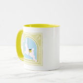 Carousel Rabbit von June Erica Vess Tasse (Vorderseite Links)