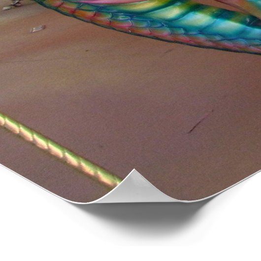 Carousel Sea Serpent Poster (Ecke)