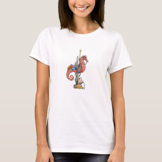 Carousel Seahorse T-Shirt (Vorderseite)