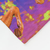 Carousel Stag Fleece Blanket (Ecke)