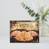 Carousel Taffy Postkarte (Stehend Vorderseite)