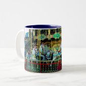 Carousel-Tasse Zweifarbige Tasse (Vorderseite Links)