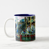 Carousel-Tasse Zweifarbige Tasse (Links)