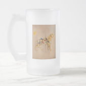 Carousel Tiger Mattiert Cup Mattglas Bierglas (Links)