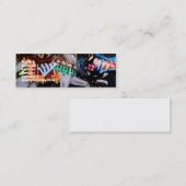 Carousel-Visitenkarte Mini Visitenkarte (Vorne/Hinten)