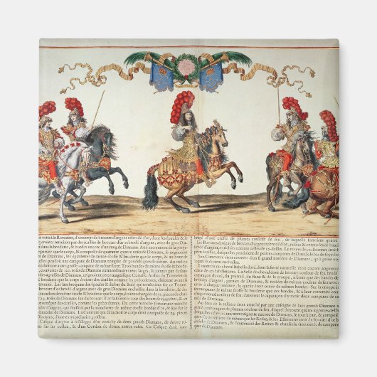 Carousel von Louis XIV Front Tuileries Magnet (Vorne)