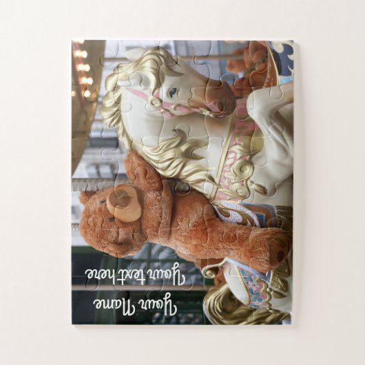Carousel with Teddy Bear Puzzle (Vertikal)