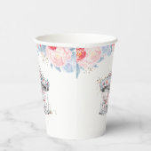 Carousel Wonderland Pink Pappbecher (Rechts)