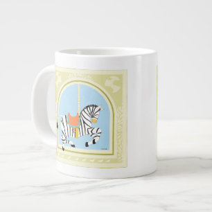 Carousel Zebra bis Juni Erica Vess Jumbo-Tasse