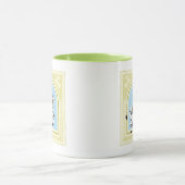 Carousel Zebra von June Erica Vess Tasse (Zentrum)