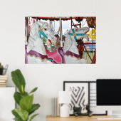 CarouselSteeds3 Poster (Heimbüro)