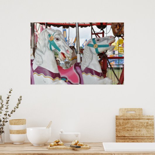 CarouselSteeds3 Poster (Küche)