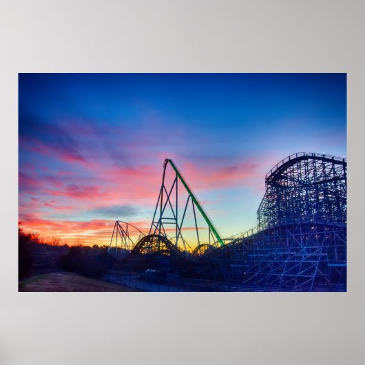 Carowinds Themenpark Poster (Vorne)