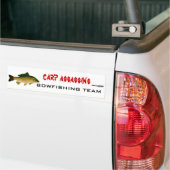 carp02, 3022, Karpfenmeuchelmörder, BOWFISHING Autoaufkleber (Auf Lkw)