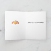 Carp Fish Birthday card Karte (Innenseite)