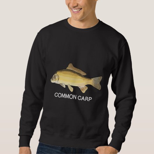 Carp Freshwater Game Fish Sweatshirt (Vorderseite)
