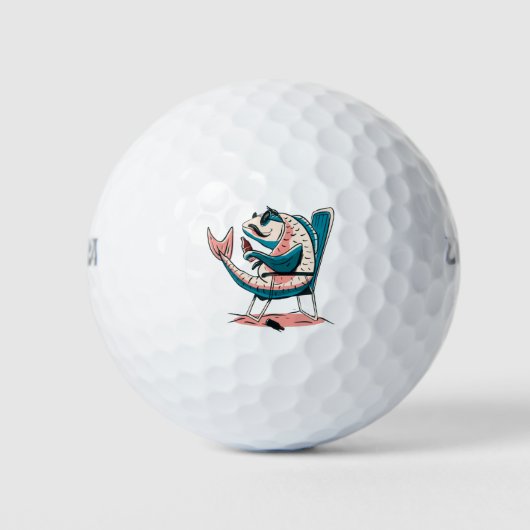Carp Grandvater Golfball (Vorderseite)