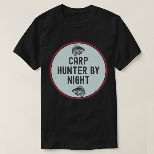 Carp Hunter Night Bowfish T-Shirt (Design vorne)
