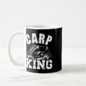 Carp King Fishing Kaffeetasse (Links)