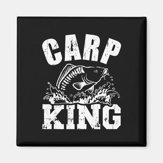 Carp King Fishing Magnet (Vorne)