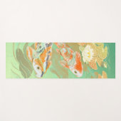 Carp Koi Fish Water Lily Pond Yoga Mat Yogamatte (Vorderseite (Horizontal))